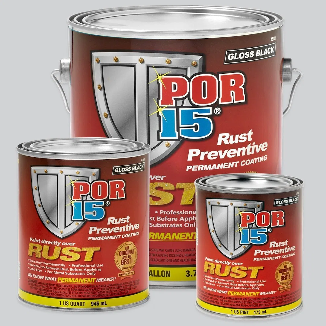 45404 – POR 15 Rust Treatment, Used To Destroy Old Rust And Prevent New Rust Forming For Automotive/ Industrial/ Mari...